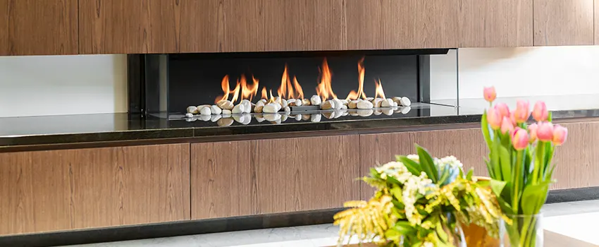 Double-height Fireplace Design Refurbishment in Blue Springs, Missouri
