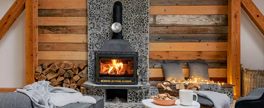 Thelin Hearth Products Direct Vent Gas Stove Fireplace Inspection in Blue Springs, Missouri